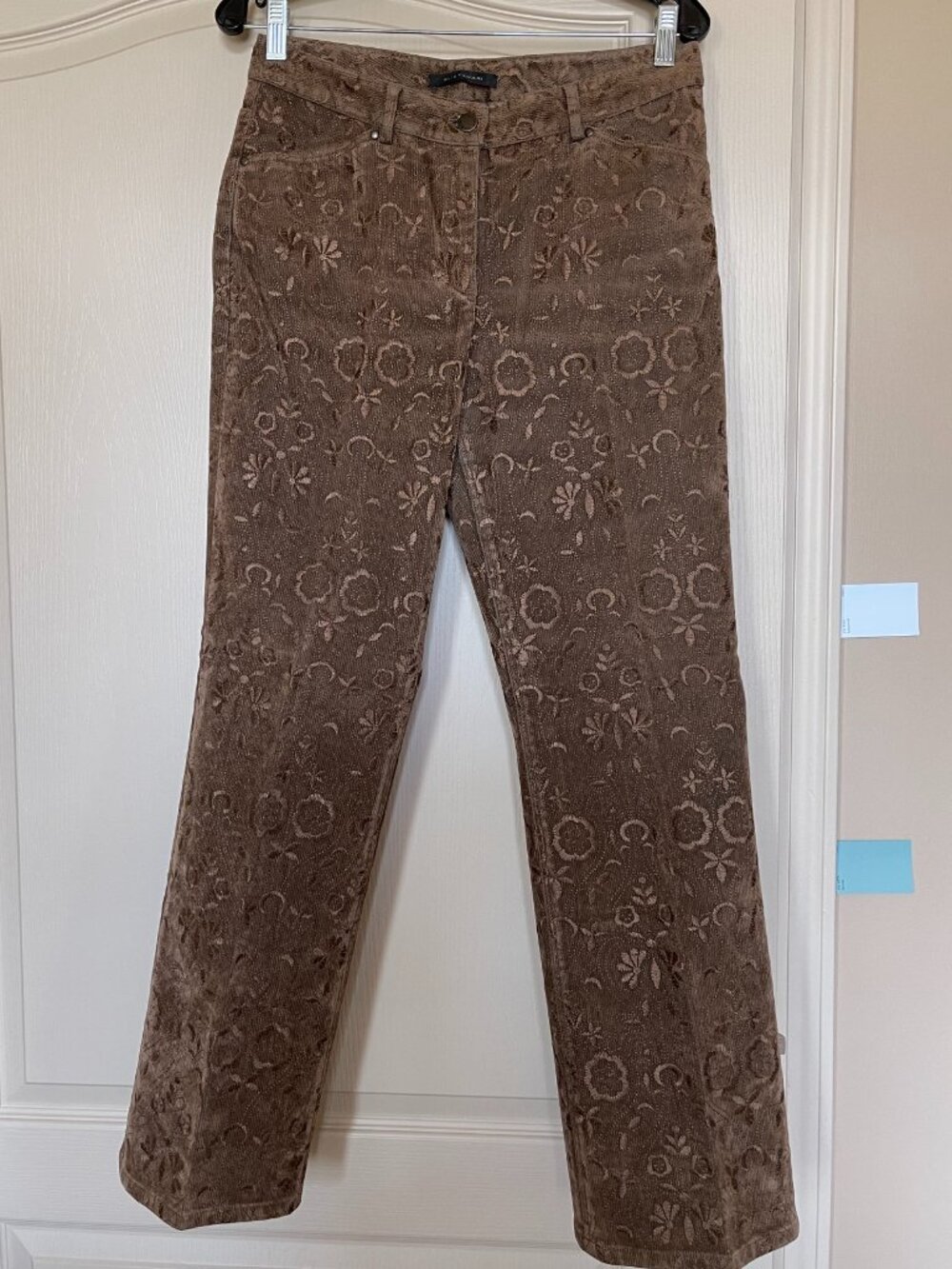 Vintage Elie Tahari Corduroy Made in Hong Kong